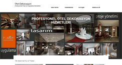 Desktop Screenshot of oteldekorasyon.org